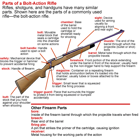 rifles parts